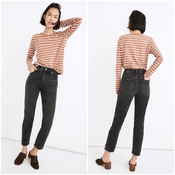 Madewell The Perfect Vintage Ankle Jeans in Claybrook Wash - Picture 2 of 9